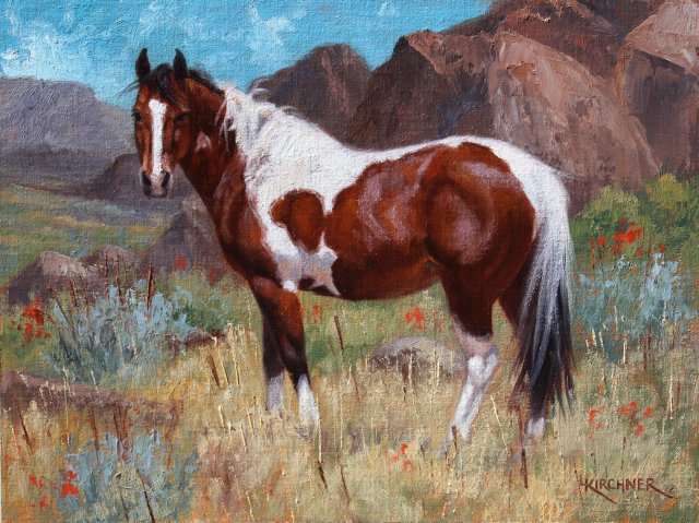 Leslie Kirchner, leslie kirchner art, leslie kirchner painting, western art, western artist, nature art, nature artist, wildlife art, wildlife artist, horse art, horse, horse painting, western horse art, paintin horse, paint horse art, paint horse painting